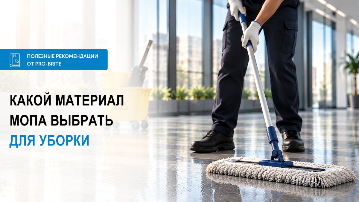 Как выбрать моп для уборки: микрофибра, хлопок или комбинированный?
