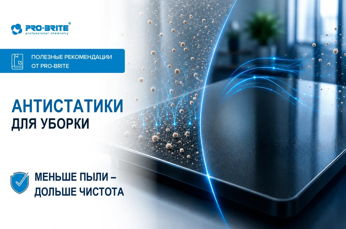 Что такое антистатические средства для уборки и как они работают?