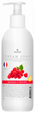 Cream Soap "Малина и йогурт". 500 мл