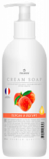 Cream Soap "Персик и йогурт". 500 мл