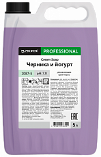 Cream Soap "Черника и йогурт". 5 л